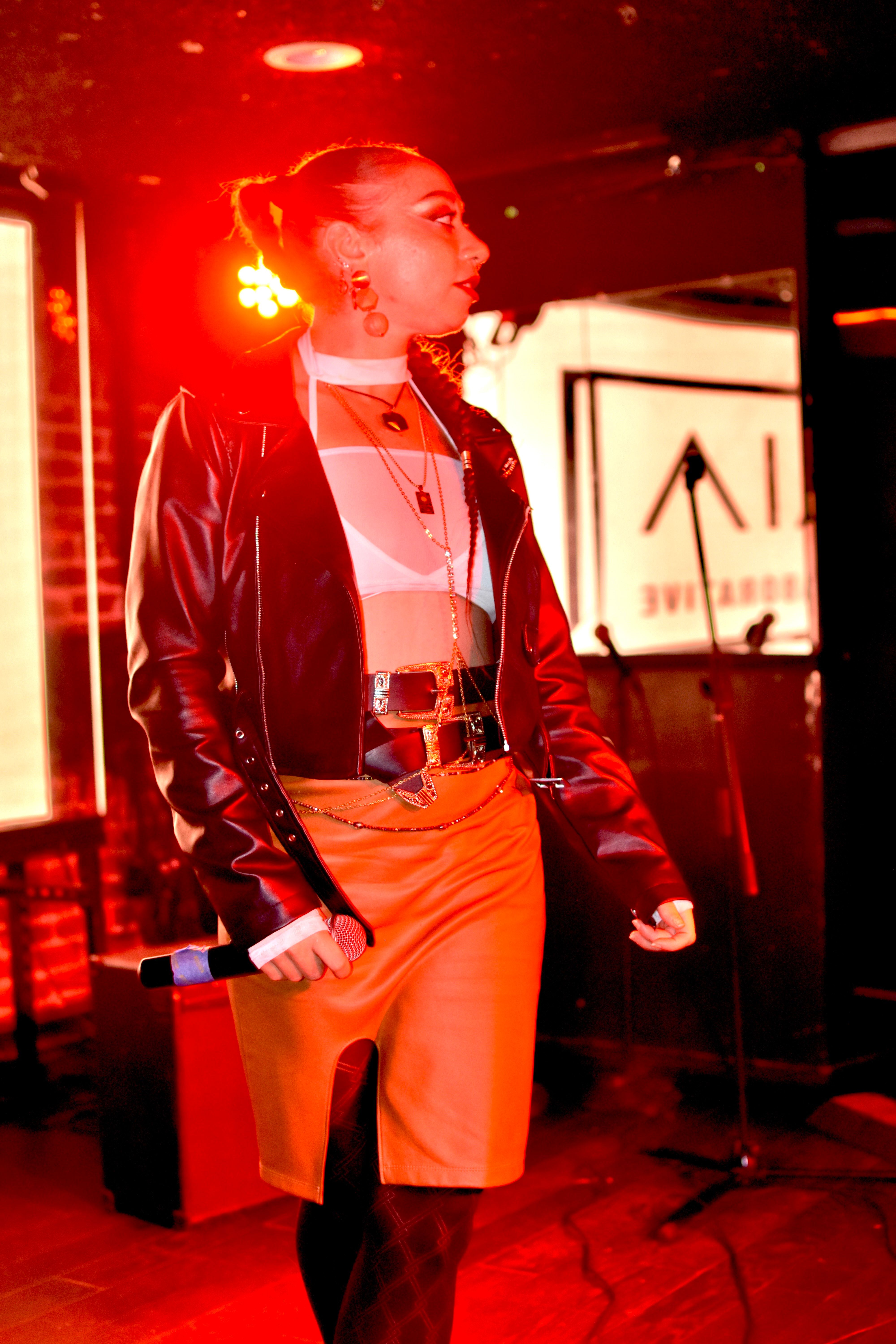 INDEPENDENT MUSIC ARTIST PERFORMING AT LOS GLOBOS IN LOS ANGELES CALIFORNIA